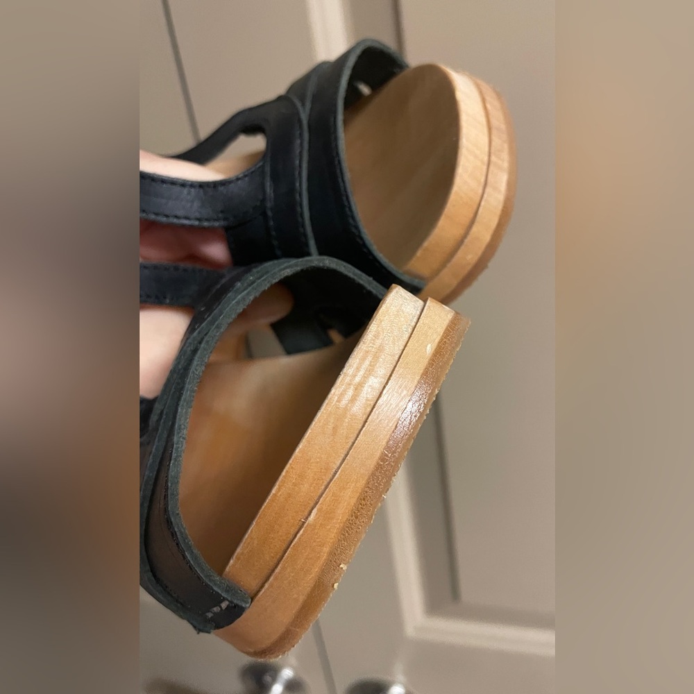 Swedish Hasbeens Clog Sandals - Picture 6 of 13